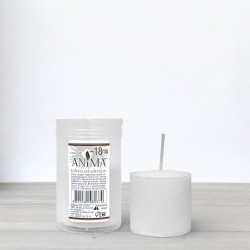 Свічка столова парафінова Anima 18 годин, запаска для лампадки